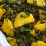 Palak and Potato Curry Recipe